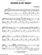 Cover icon of Where Is My Mind? sheet music for piano solo by Maxence Cyrin, Pixies and Francis Black, intermediate skill level