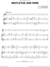 Cover icon of Mistletoe And Wine sheet music for voice, piano or guitar by Cliff Richard, Jeremy Solomons, Keith Strachan and Leslie Stewart, intermediate skill level
