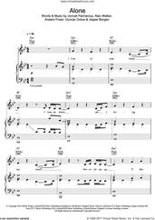 Cover icon of Alone sheet music for voice, piano or guitar by Alan Walker, intermediate skill level