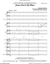 Cover icon of Jesus, You're My Place (COMPLETE) sheet music for orchestra/band by Heather Sorenson, intermediate skill level