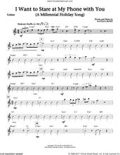 Cover icon of I Want To Stare At My Phone With You (a Touching Holiday Song) (complete set of parts) sheet music for orchestra/band by Nathan Howe, intermediate skill level
