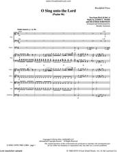 Cover icon of O Sing Unto the Lord (COMPLETE) sheet music for orchestra/band by Heather Sorenson and James C. Ward, intermediate skill level