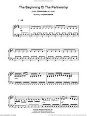 Cover icon of The Beginning Of The Partnership (from Shakespeare In Love) sheet music for piano solo by Stephen Warbeck, intermediate skill level
