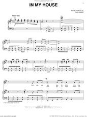 Cover icon of In My House sheet music for voice, piano or guitar by The Mary Jane Girls and Rick James, intermediate skill level
