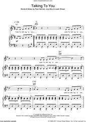 Cover icon of Talking To You sheet music for voice, piano or guitar by Izzy Bizu, intermediate skill level