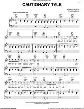 Cover icon of Cautionary Tale sheet music for voice, piano or guitar by Dylan LeBlanc, intermediate skill level