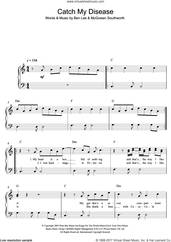 Cover icon of Catch My Disease sheet music for piano solo by Ben Lee, easy skill level