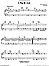 Cover icon of I Am Free sheet music for voice, piano or guitar by Jon Egan and Newsboys, intermediate skill level
