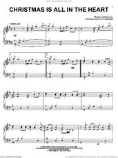 Cover icon of Christmas Is All In The Heart sheet music for piano solo by Steven Curtis Chapman, intermediate skill level