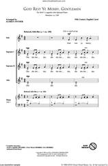 Cover icon of God Rest Ye Merry, Gentlemen sheet music for choir (SSA: soprano, alto) by Audrey Snyder and 19th Century English Carol, intermediate skill level