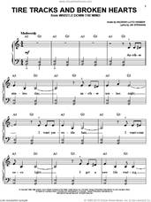 Cover icon of Tire Tracks And Broken Hearts sheet music for piano solo by Andrew Lloyd Webber, Bonnie Tyler and Jim Steinman, easy skill level