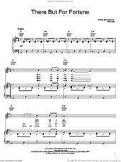 Cover icon of There But For Fortune sheet music for voice, piano or guitar by Phil Ochs and Joan Baez, intermediate skill level