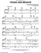 Cover icon of Young And Menace sheet music for voice, piano or guitar by Fall Out Boy, Andrew Hurley, Joseph Trohman, Patrick Stump and Peter Wentz, intermediate skill level