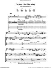 Cover icon of Do You Like The Way sheet music for guitar (tablature) by Johnny Nash, Carlos Santana and Lauryn Hill, intermediate skill level