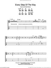Cover icon of Every Step Of The Way sheet music for guitar (tablature) by Carlos Santana and Michael Shrieve, intermediate skill level