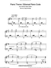 Cover icon of Piano Theme/Ethereal Piano Code (from World Trade Center) sheet music for piano solo by Craig Armstrong, intermediate skill level