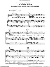 Cover icon of Let's Take A Ride sheet music for voice, piano or guitar by Justin Timberlake, Chad Hugo and Pharrell Williams, intermediate skill level
