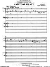 Cover icon of Amazing Grace (COMPLETE) sheet music for brass quintet by Luther Henderson and Miscellaneous, intermediate skill level