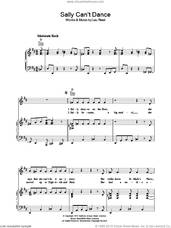 Cover icon of Sally Can't Dance sheet music for voice, piano or guitar by Lou Reed, intermediate skill level