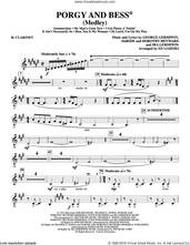 Cover icon of Porgy and Bess (Medley) sheet music for orchestra/band (Bb clarinet) by George Gershwin, Ed Lojeski, Dorothy Heyward, DuBose Heyward and Ira Gershwin, intermediate skill level