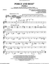 Cover icon of Porgy and Bess (Medley) sheet music for orchestra/band (violin 1) by George Gershwin, Ed Lojeski, Dorothy Heyward, DuBose Heyward and Ira Gershwin, intermediate skill level