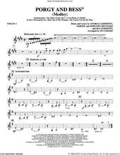 Cover icon of Porgy and Bess (Medley) sheet music for orchestra/band (violin 2) by George Gershwin, Ed Lojeski, Dorothy Heyward, DuBose Heyward and Ira Gershwin, intermediate skill level