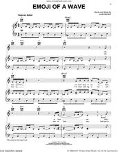 Cover icon of Emoji Of A Wave sheet music for voice, piano or guitar by John Mayer, intermediate skill level