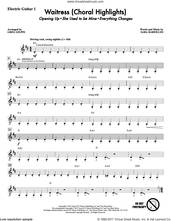 Cover icon of Waitress (Choral Highlights) (arr. Greg Gilpin) (complete set of parts) sheet music for orchestra/band by Greg Gilpin and Sara Bareilles, intermediate skill level