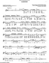 Cover icon of Scarecrow sheet music for voice and other instruments (fake book) by Counting Crows, Adam Frederic Duritz, Daniel John Vickrey, David A. Immergluck and Millard Powers, intermediate skill level