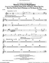 Cover icon of Moana (complete set of parts) sheet music for orchestra/band by Mac Huff, Lin-Manuel Miranda and Mark Mancina, intermediate skill level