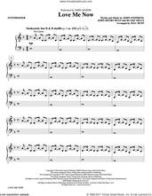 Cover icon of Love Me Now (complete set of parts) sheet music for orchestra/band by Mac Huff, Blake Mills, John Henry Ryan, John Legend and John Stephens, intermediate skill level