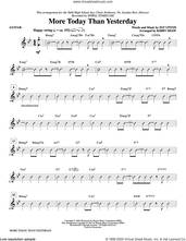Cover icon of More Today Than Yesterday (complete set of parts) sheet music for orchestra/band by Kirby Shaw, Pat Upton and Spiral Starecase, intermediate skill level