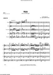 Cover icon of Polka (COMPLETE) sheet music for wind ensemble by Jerry Smith and Dmitri Shostakovich, intermediate skill level