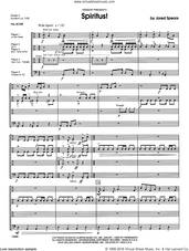 Cover icon of Spiritus! (COMPLETE) sheet music for percussions by Jared Spears, intermediate skill level