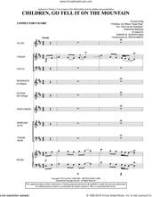 Cover icon of Children, Go Tell It on the Mountain (COMPLETE) sheet music for orchestra/band by Joseph M. Martin and Traditional Spirituals, intermediate skill level