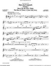 Cover icon of Styx in Concert (complete set of parts) sheet music for orchestra/band by Kirby Shaw, Dennis DeYoung and Styx, intermediate skill level