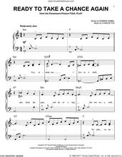 Cover icon of Ready To Take A Chance Again (Love Theme) (from Foul Play) sheet music for piano solo by Barry Manilow, Charles Fox and Norman Gimbel, easy skill level