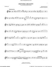 Cover icon of Defying Gravity (from Wicked) sheet music for tenor saxophone solo by Stephen Schwartz, intermediate skill level