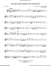 Cover icon of Please Come Home For Christmas sheet music for tenor saxophone solo by Charles Brown and Gene Redd, intermediate skill level