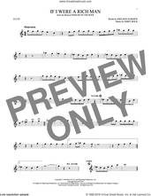 Cover icon of If I Were A Rich Man sheet music for flute solo by Jerry Bock and Sheldon Harnick, intermediate skill level