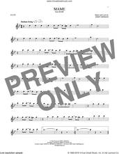 Cover icon of Mame sheet music for flute solo by Jerry Herman, intermediate skill level