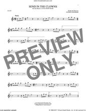 Cover icon of Send In The Clowns sheet music for flute solo by Stephen Sondheim, intermediate skill level