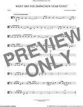 Cover icon of What Are You Doing New Year's Eve? sheet music for viola solo by Frank Loesser, intermediate skill level