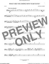 Cover icon of What Are You Doing New Year's Eve? sheet music for cello solo by Frank Loesser, intermediate skill level