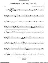Cover icon of Please Come Home For Christmas sheet music for cello solo by Charles Brown, Josh Gracin, Martina McBride, Willie Nelson and Gene Redd, intermediate skill level