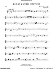 Cover icon of Do They Know It's Christmas? (Feed The World) sheet music for horn solo by Midge Ure, Band Aid and Bob Geldof, intermediate skill level