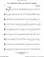 Cover icon of It's Christmas Time All Over The World sheet music for horn solo by Hugh Martin, intermediate skill level