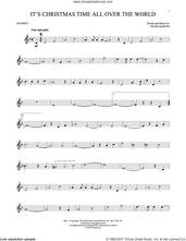 Cover icon of It's Christmas Time All Over The World sheet music for trumpet solo by Hugh Martin, intermediate skill level