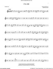 Cover icon of I'll Be sheet music for tenor saxophone solo by Edwin McCain, wedding score, intermediate skill level