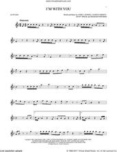Cover icon of I'm With You sheet music for alto saxophone solo by Avril Lavigne, Graham Edwards, Lauren Christy and Scott Spock, intermediate skill level